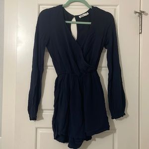 Navy romper